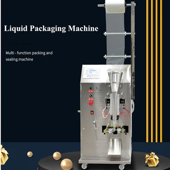 Автоматическая машина для упаковки жидкостей Оборудование для розлива и укупорки соевого соуса, уксуса, воды, приправ