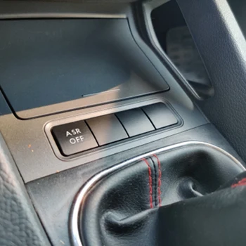Автомобильная Накладная Кнопка Переключения Пылезащитный Чехол Декоративные Кнопки для Golf 5 Jetta MK5 6 Caddy EOS Scirocco Middle