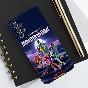 Чехол для телефона Monster High Samsung Galaxy A21 A33 A31 A13 A02 A52 A22 A53 A73 A14 A54 A34, задняя крышка