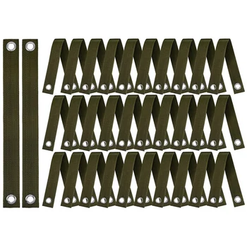 Деревянные Планки Armygreen из нейлона длиной 32 штуки Для Крепления С Втулкой Для Крепления Недавно Посаженных Саженцев И защиты От Ураганов
