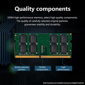 Lenovo DDR4 3200 МГц 8 ГБ 16 ГБ 32 ГБ оперативной памяти ноутбука 260pin SO-DIMM Память для ноутбука Ноутбук Ультрабук