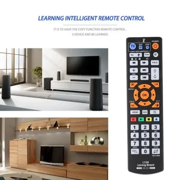 Новый Обучающий Пульт Дистанционного Управления L336 Smart IR Transmitter TV Remote Control Для телевизора CBL DVD SAT STB DVB HIFI TV BOX видеомагнитофон STR