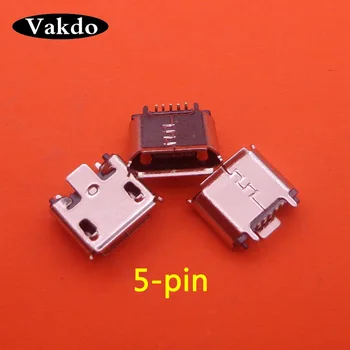 5 шт./лот Тип C и Тип B 6-контактный и 5-контактный разъем USB SMT Разъем USB 3.1 Тип-C Женский SMD DIP Для дизайна печатной платы DIY разъем для зарядки