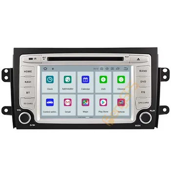 Мультимедиа для SUZUKI SX4 Android Радио 2006 2007 2008 - 2013 GPS Навигация Головное устройство Стерео аудио PX6 автомобильный DVD-плеер Авторадио
