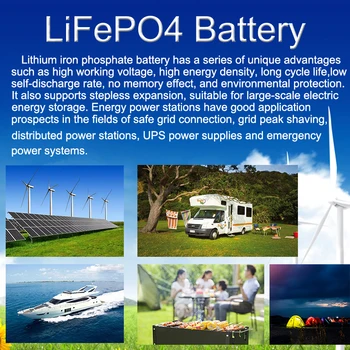 4-16 шт оригинальная литий-железо-фосфатная батарея Lifepo4 3.2V 105Ah, многофункциональная DIY для зарядки солнечных электромобилей