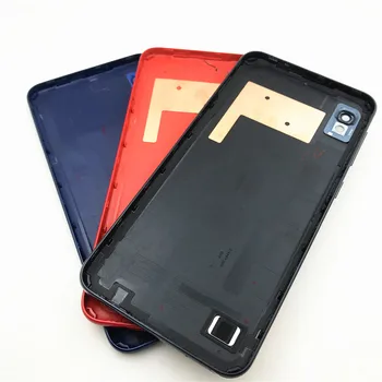 Задняя крышка батарейного отсека, задняя дверца мобильного телефона, чехол для Samsung Galaxy A10 A105F, запасные части с лотком для SIM-карты