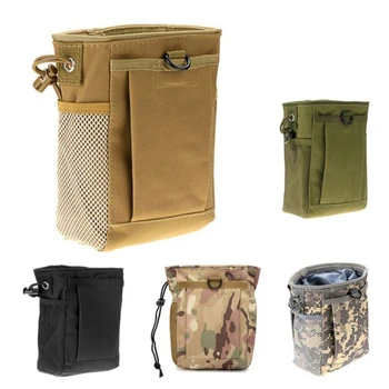 Тактический чехол для магазина Molle на шнурке, регулируемая военная поясная кобура, сумка для наружных патронов, аксессуары для охоты
