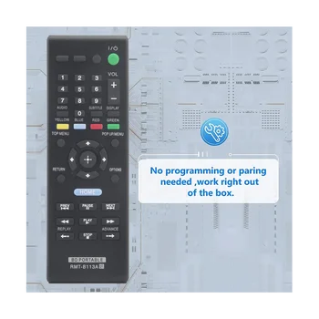RMT-B113A Замена Пульта дистанционного управления для DVD-плеера Sony Blu-Ray BDP-SX1 BDP-SX910 BDP-SX1000 BDPSX1 BDPSX910 BDPSX1000