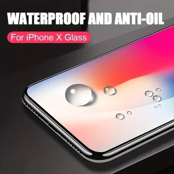 1шт Защитное Стекло с Полным Покрытием Для iPhone 13 14Pro Max 15 Ultra 12 13 Mini Screen Protector Для iPhone 11 Pro 7 8Plus XR XS Max